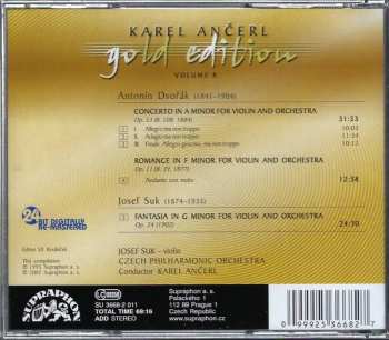 CD Antonín Dvořák: Violin Concerto / Romance / Fantasia