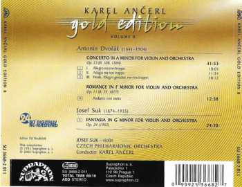 CD Antonín Dvořák: Violin Concerto / Romance / Fantasia