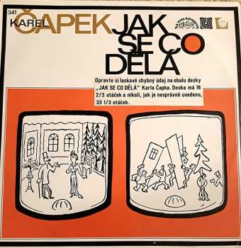 LP Karel Čapek: Jak Se Co Dělá