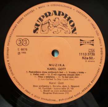 LP Karel Gott: Muzika