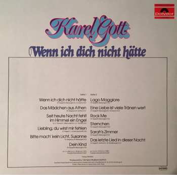 LP Karel Gott: Wenn Ich Dich Nicht Hätte
