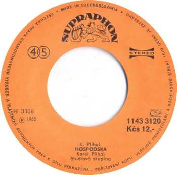 SP Karel Plíhal: Námořnická / Hospodská