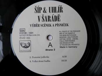 2LP Karel Šíp: Šíp & Uhlíř V Šarádě (Výběr Scének a Písniček)