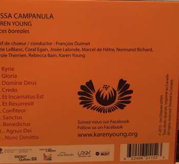 CD Suzie LeBlanc: Miss Campanula