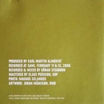 CD Karl-Martin Almqvist Quartet: Stretching A Portfolio