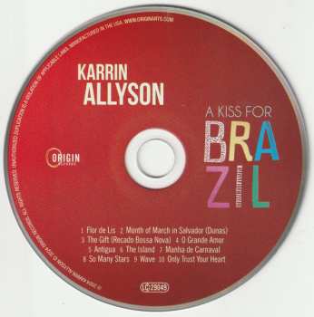 CD Karrin Allyson:  Kiss For Brazil