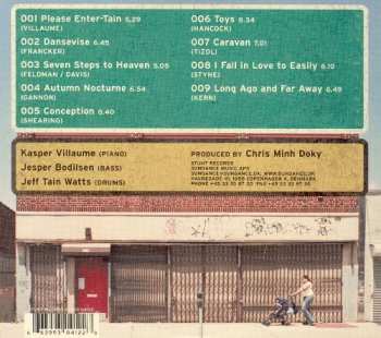 CD Kasper Villaume Trio: 117 Ditmas Avenue