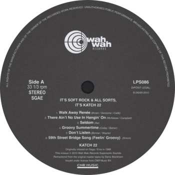 LP Katch 22: It's Soft Rock & All Sorts