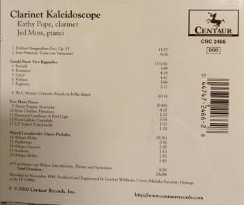 CD Kathy Pope: Clarinet Kaleidoscope