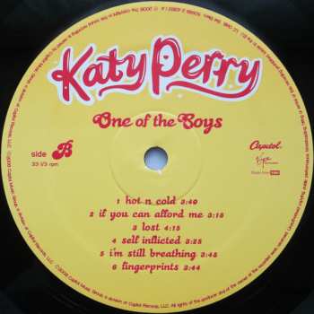 2LP Katy Perry: One of the Boys