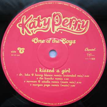 2LP Katy Perry: One of the Boys