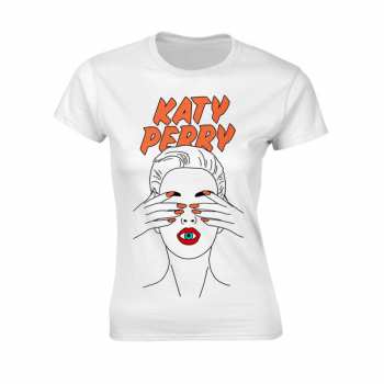 Merch Katy Perry: T-Shirt Frauen Illustrated Eye