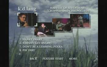 DVD k.d. lang: Harvest Of Seven Years (Cropped And Chronicled)