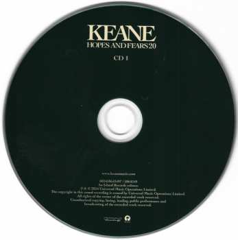3CD/SP/Box Set Keane: Hopes And Fears 20 DLX | LTD