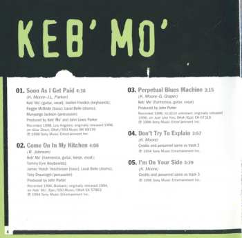 CD Keb' Mo': Martin Scorsese Presents The Blues