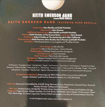2CD Keith Emerson Band: Keith Emerson Band // Moscow DIGI