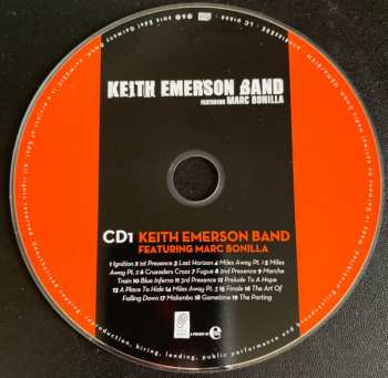 2CD Keith Emerson Band: Keith Emerson Band // Moscow DIGI