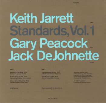 SACD Jack DeJohnette: Standards, Vol. 1