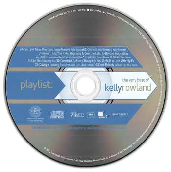 CD Kelly Rowland: Playlist: The Very Best Of Kelly Rowland