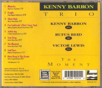 CD Kenny Barron Trio: The Moment