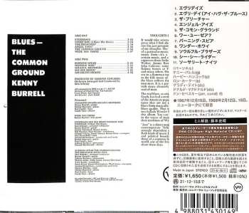 CD Kenny Burrell: Blues: The Common Ground