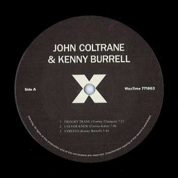 LP John Coltrane: John Coltrane & Kenny Burrell LTD