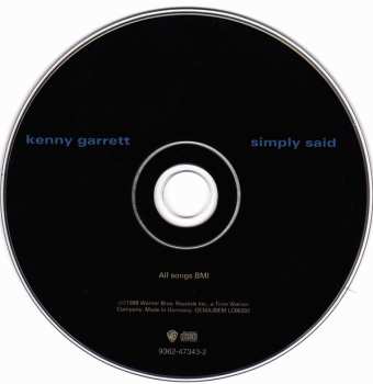 CD Kenny Garrett: Simply Said