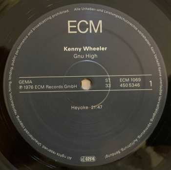 LP Kenny Wheeler: Gnu High