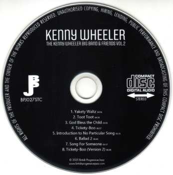 CD Kenny Wheeler: The Kenny Wheeler Big Band & Friends Vol.2 LTD