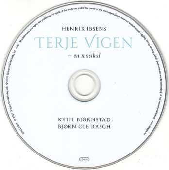 CD Ketil Bjørnstad: Henrik Ibsens Terje Vigen – En Musikal