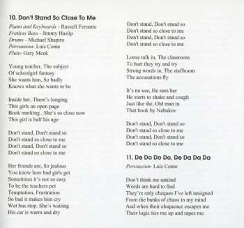 CD Kevyn Lettau: Songs Of The Police