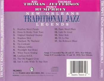 CD Kid Thomas Valentine: New Orleans Trumpet Kings!