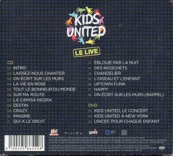 CD/DVD/Box Set Kids United: Le Live DIGI