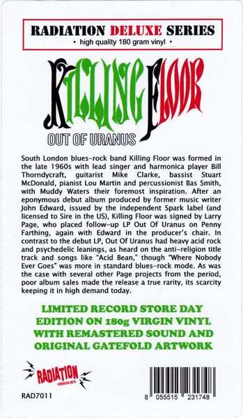 LP Killing Floor: Out Of Uranus LTD | CLR