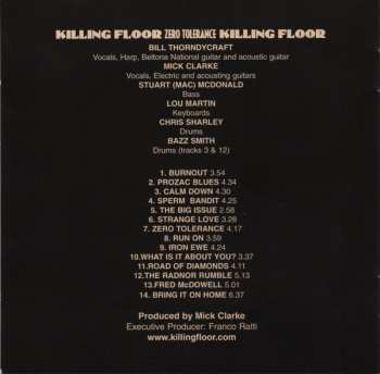 CD Killing Floor: Zero Tolerance