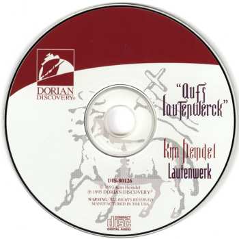 CD Johann Sebastian Bach: "Aufs Lautenwerck" - Music By J.S. Bach On The Lute-Harpsichord