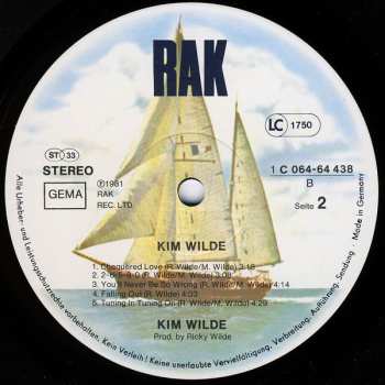 LP Kim Wilde: Kim Wilde