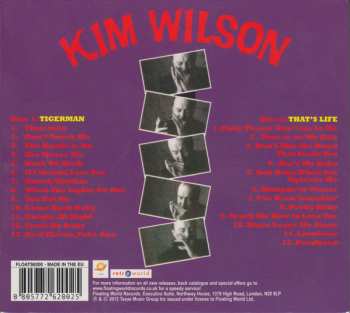 2CD/Box Set Kim Wilson: Tigerman / That's Life 