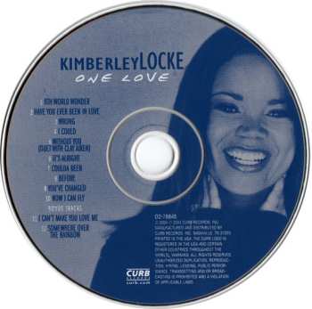 CD Kimberley Locke: One Love