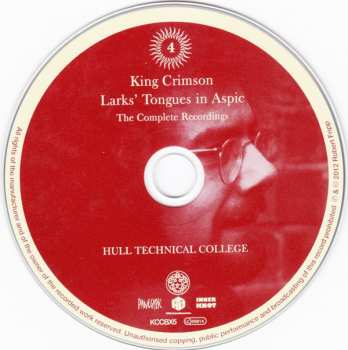 13CD/DVD/Box Set/Blu-ray King Crimson: Larks' Tongues In Aspic (The Complete Recordings) LTD