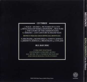 3CD/Blu-ray King Crimson: Meltdown (Live In Mexico)