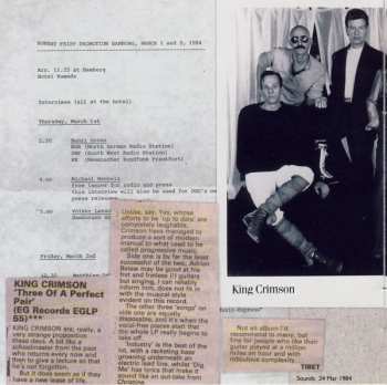 CD King Crimson: Three Of A Perfect Pair