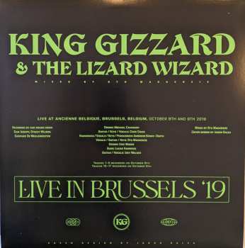 3LP King Gizzard And The Lizard Wizard:  Live In Brussels '19 LTD | CLR