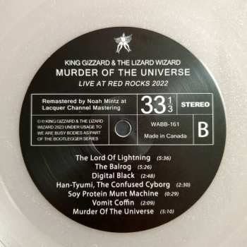 LP King Gizzard And The Lizard Wizard: Murder Of The Universe (Live At Red Rocks 2022) CLR