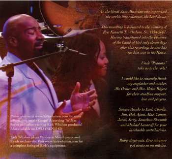 2CD Kirk Whalum: Gospel According To Jazz Chapter III 