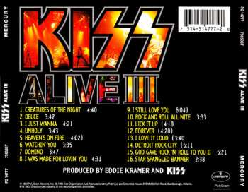 CD Kiss: Alive III