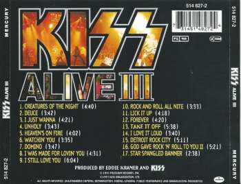 CD Kiss: Alive III