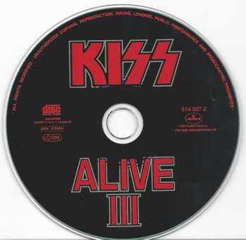 CD Kiss: Alive III