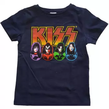 T-Shirt für Kinder Logo Kiss, Faces & Icons 