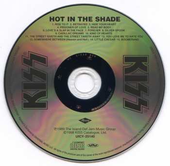 CD Kiss: Hot In The Shade